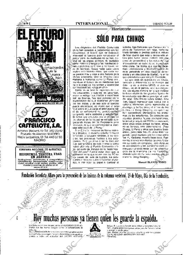 ABC SEVILLA 20-05-1989 página 28