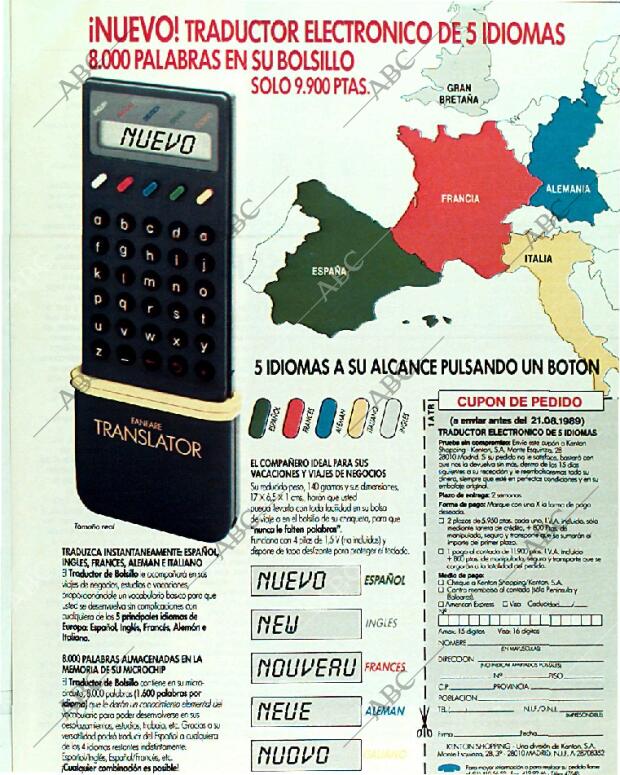 BLANCO Y NEGRO MADRID 21-05-1989 página 11