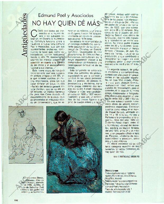 BLANCO Y NEGRO MADRID 21-05-1989 página 110