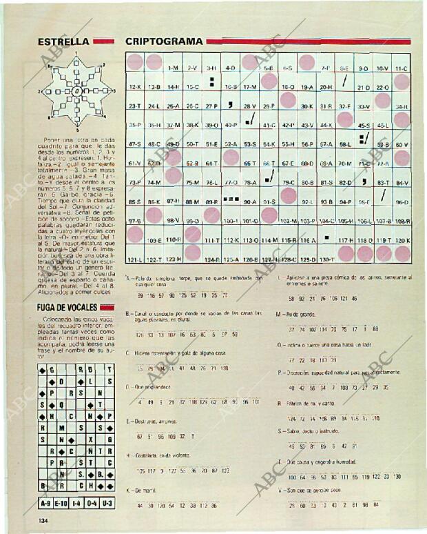 BLANCO Y NEGRO MADRID 21-05-1989 página 134