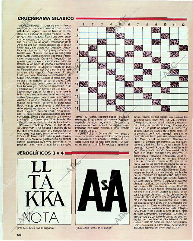 BLANCO Y NEGRO MADRID 21-05-1989 página 136