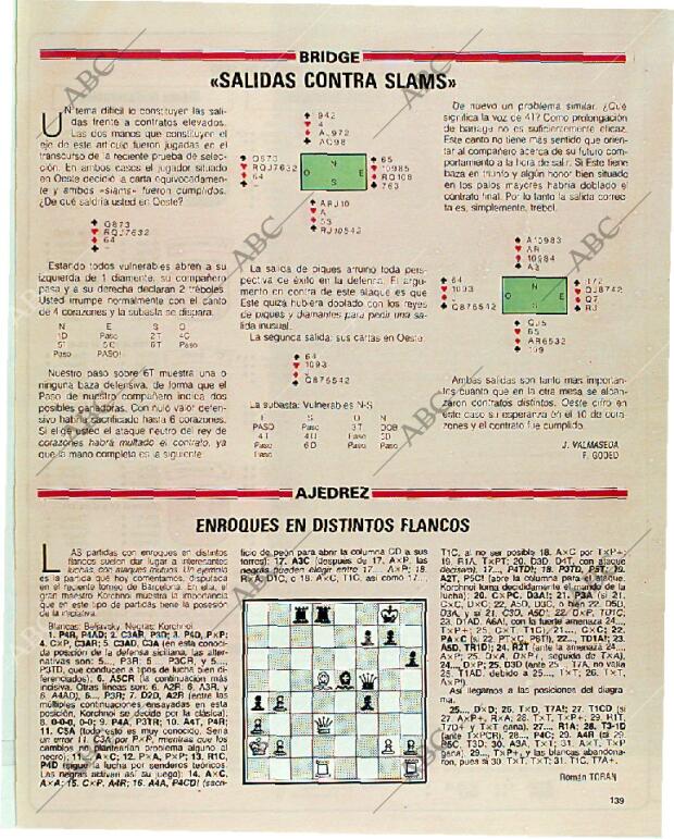 BLANCO Y NEGRO MADRID 21-05-1989 página 139