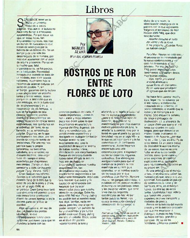 BLANCO Y NEGRO MADRID 21-05-1989 página 14