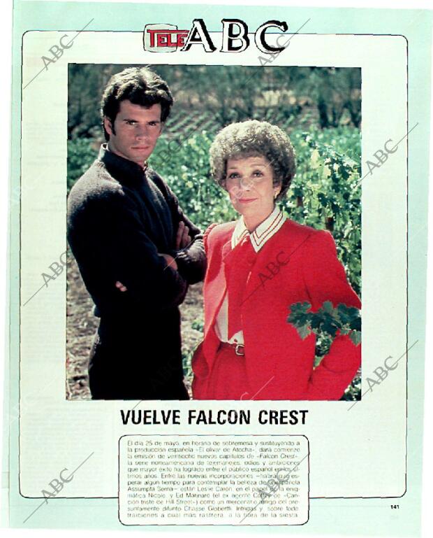 BLANCO Y NEGRO MADRID 21-05-1989 página 141