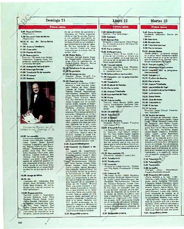 BLANCO Y NEGRO MADRID 21-05-1989 página 142