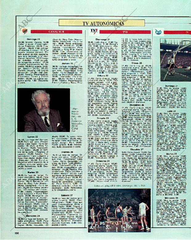 BLANCO Y NEGRO MADRID 21-05-1989 página 150