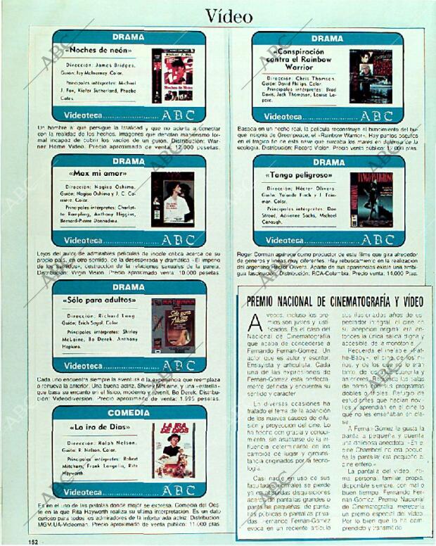 BLANCO Y NEGRO MADRID 21-05-1989 página 152