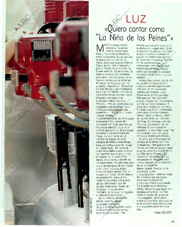 BLANCO Y NEGRO MADRID 21-05-1989 página 41