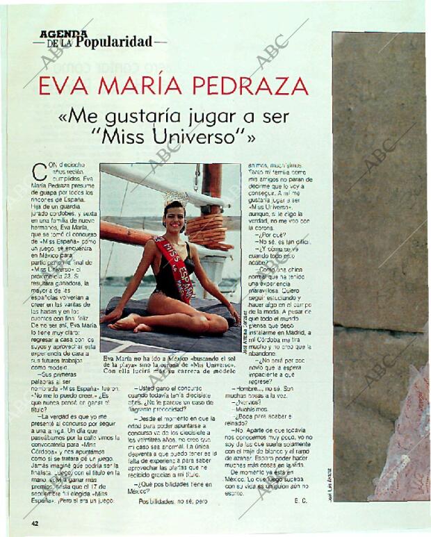 BLANCO Y NEGRO MADRID 21-05-1989 página 42