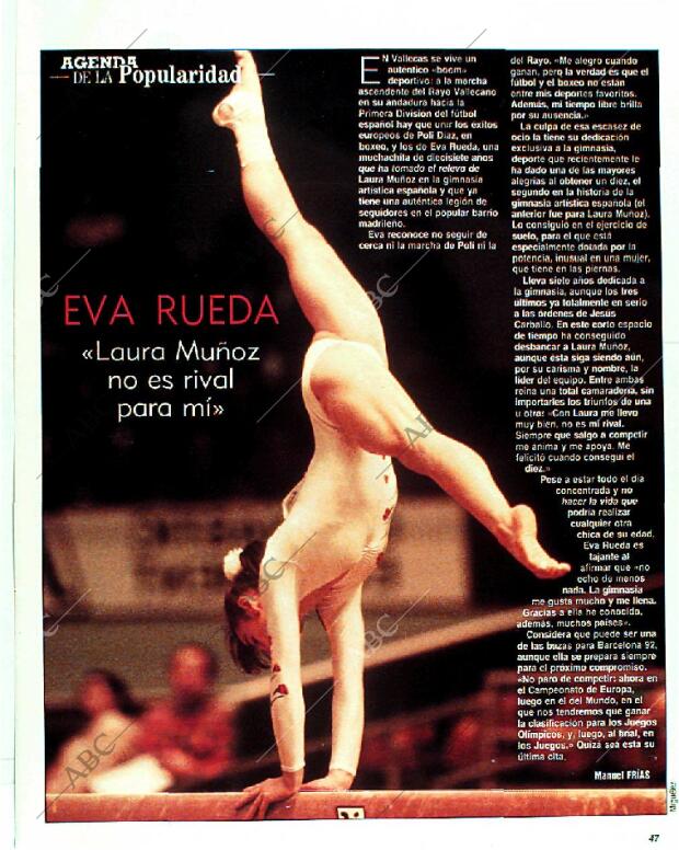 BLANCO Y NEGRO MADRID 21-05-1989 página 47