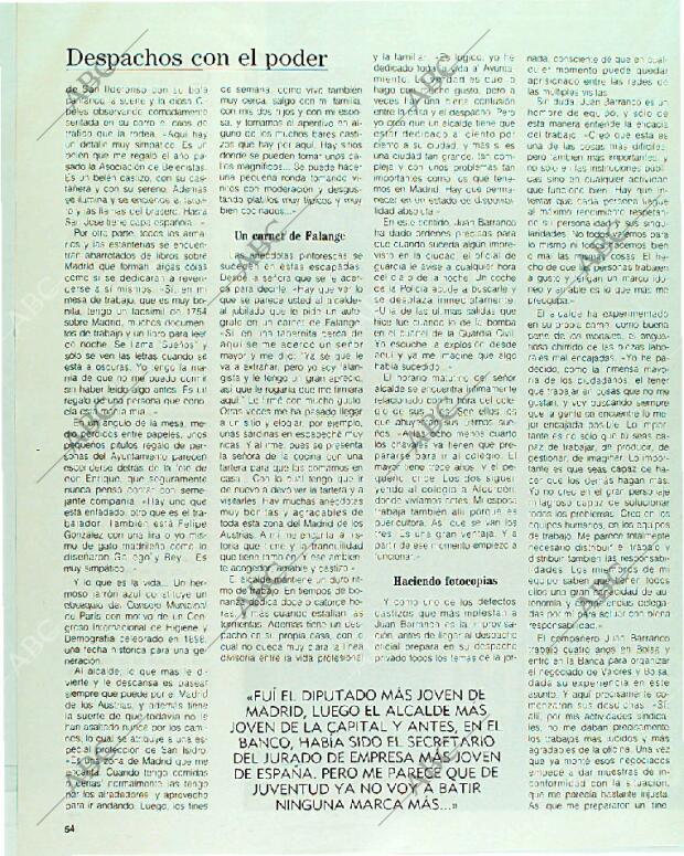 BLANCO Y NEGRO MADRID 21-05-1989 página 54