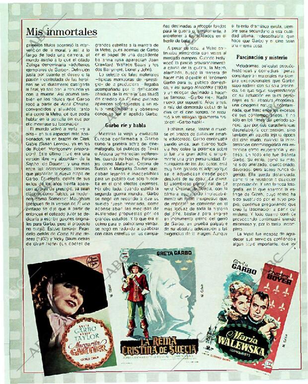 BLANCO Y NEGRO MADRID 21-05-1989 página 70