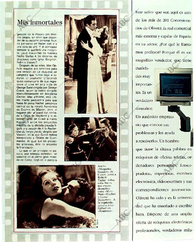 BLANCO Y NEGRO MADRID 21-05-1989 página 72