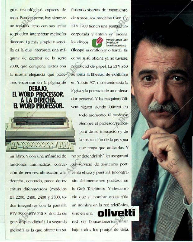 BLANCO Y NEGRO MADRID 21-05-1989 página 73