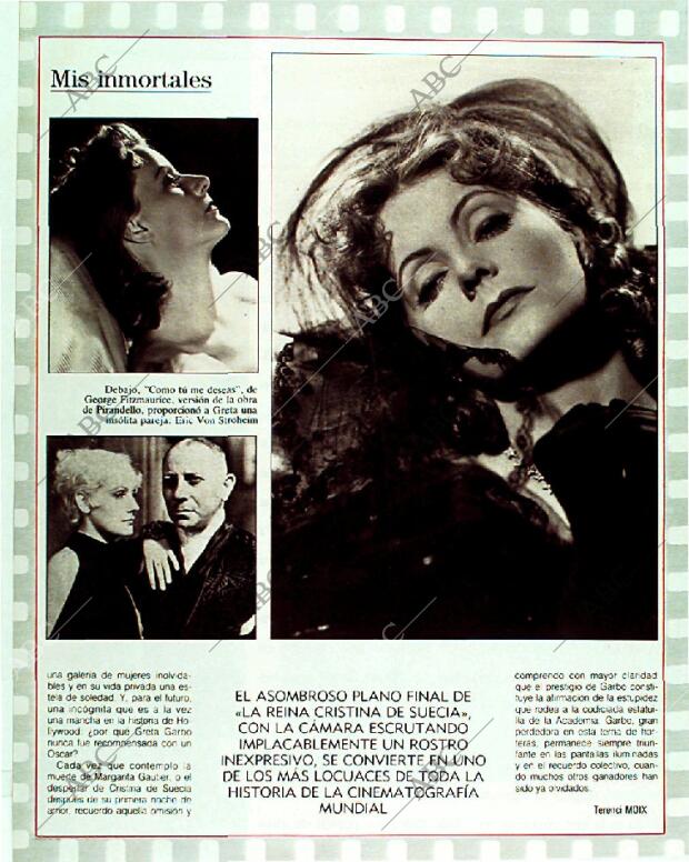 BLANCO Y NEGRO MADRID 21-05-1989 página 74