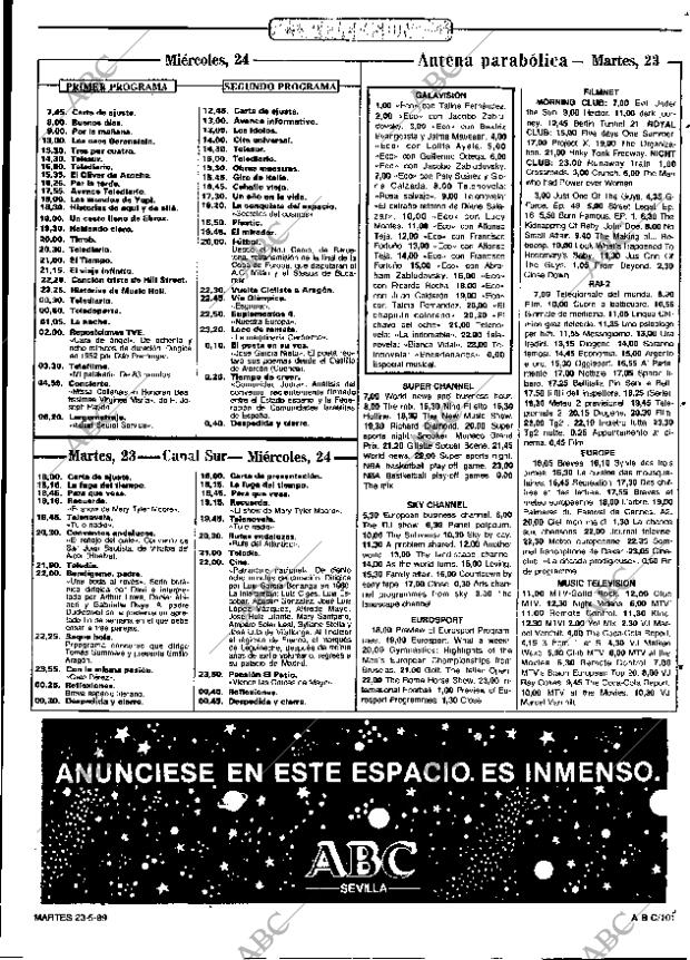 ABC SEVILLA 23-05-1989 página 111