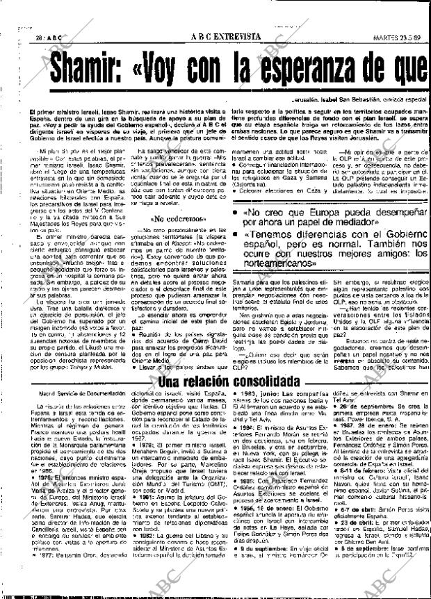 ABC SEVILLA 23-05-1989 página 28