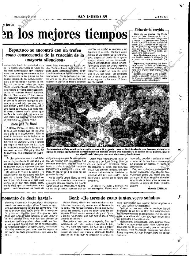 ABC MADRID 24-05-1989 página 103