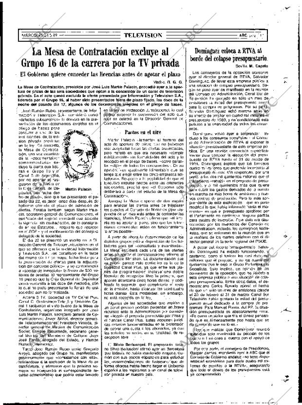 ABC MADRID 24-05-1989 página 111