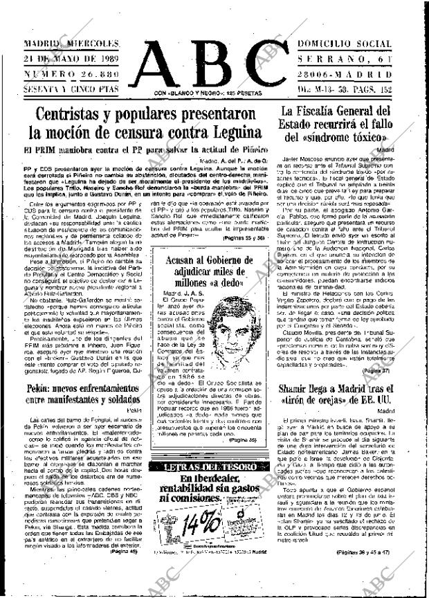 ABC MADRID 24-05-1989 página 29