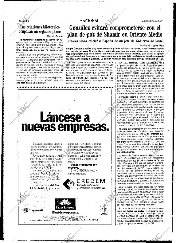 ABC MADRID 24-05-1989 página 38