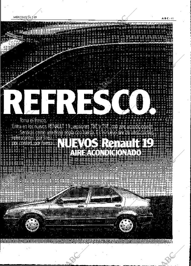 ABC MADRID 24-05-1989 página 41