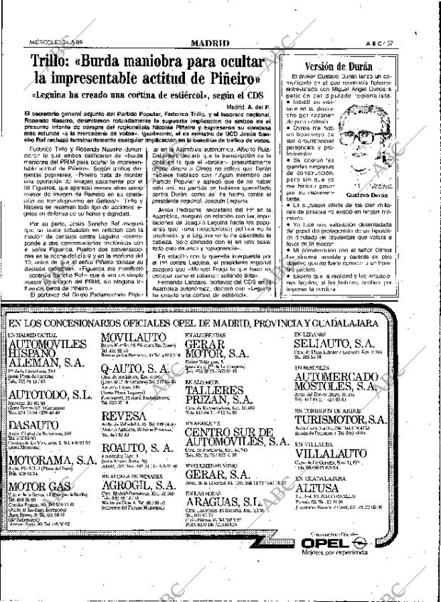ABC MADRID 24-05-1989 página 57