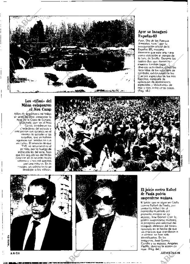 ABC SEVILLA 25-05-1989 página 8