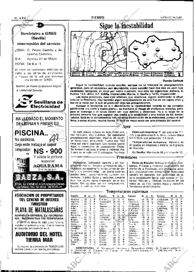 ABC SEVILLA 26-05-1989 página 46