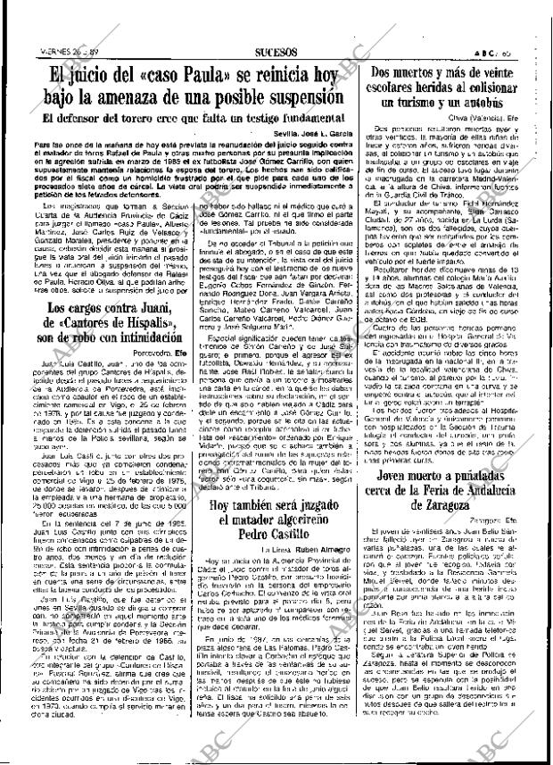 ABC SEVILLA 26-05-1989 página 65