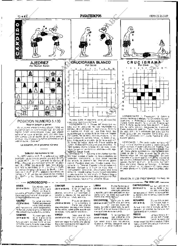 ABC SEVILLA 26-05-1989 página 92