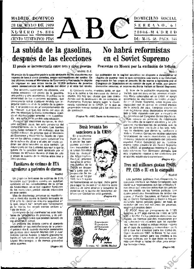 ABC MADRID 28-05-1989 página 25