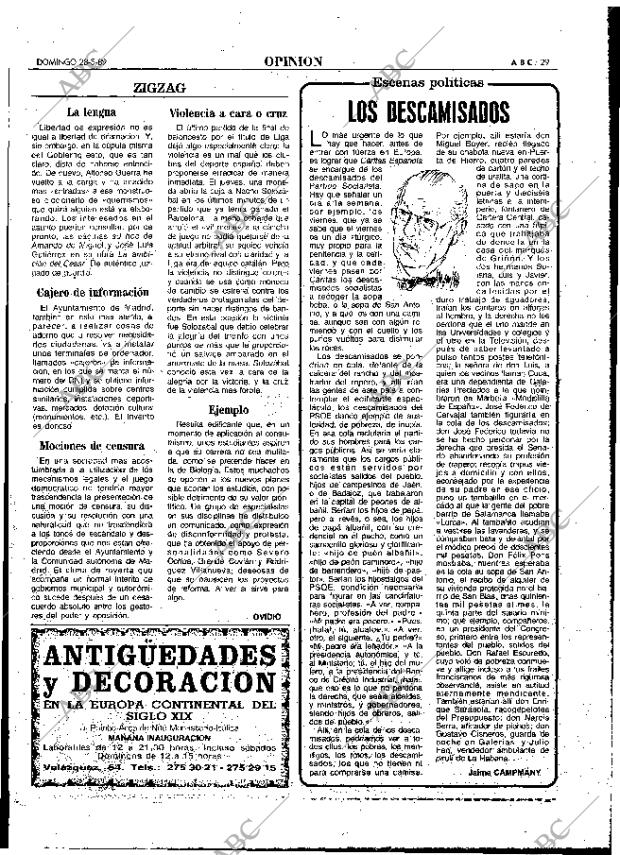 ABC MADRID 28-05-1989 página 29
