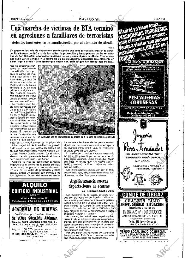 ABC MADRID 28-05-1989 página 39