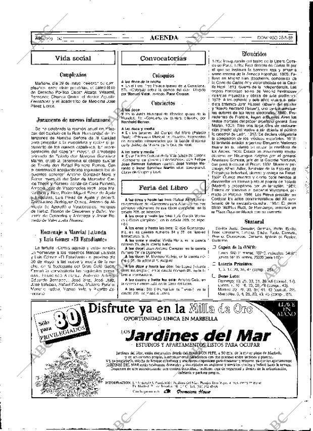 ABC MADRID 28-05-1989 página 50