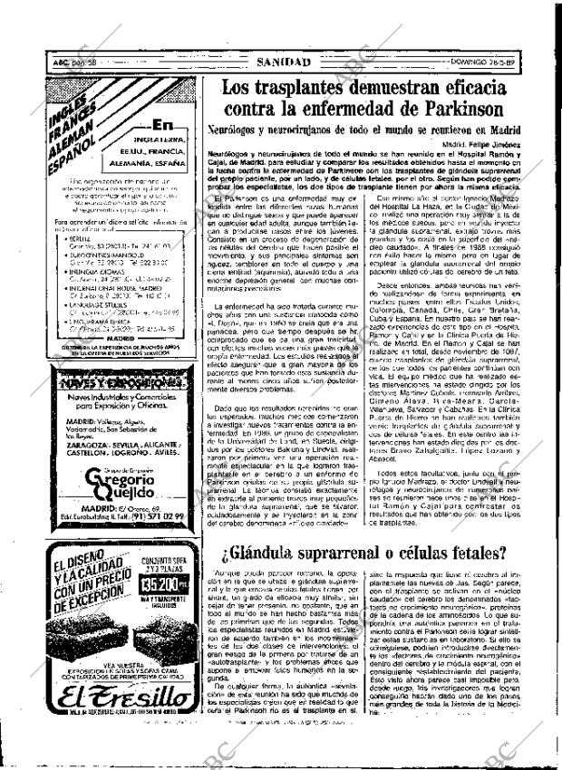 ABC MADRID 28-05-1989 página 58