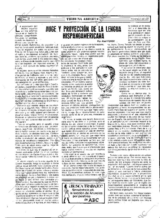 ABC MADRID 28-05-1989 página 68