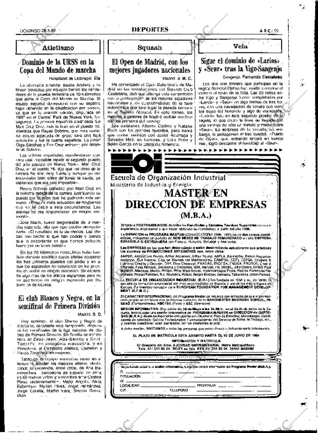 ABC MADRID 28-05-1989 página 99