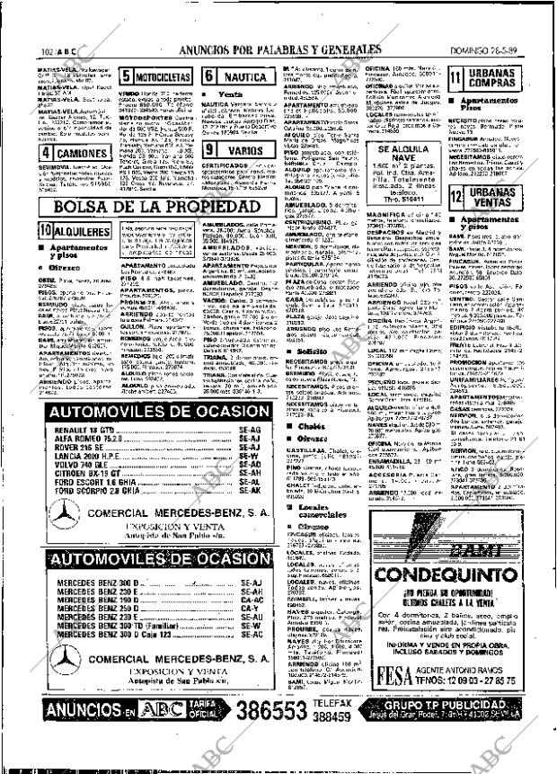 ABC SEVILLA 28-05-1989 página 102