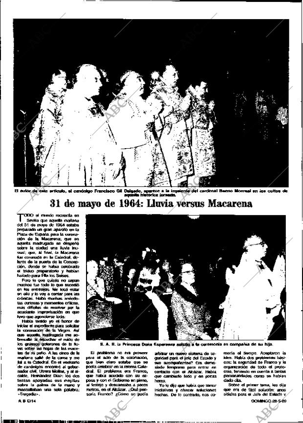 ABC SEVILLA 28-05-1989 página 14