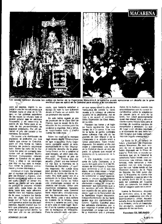 ABC SEVILLA 28-05-1989 página 15