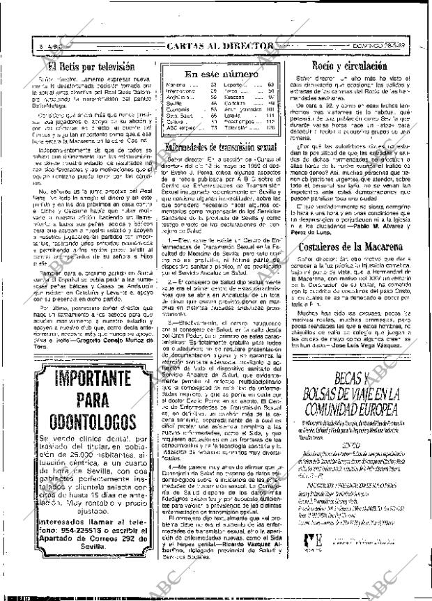 ABC SEVILLA 28-05-1989 página 18