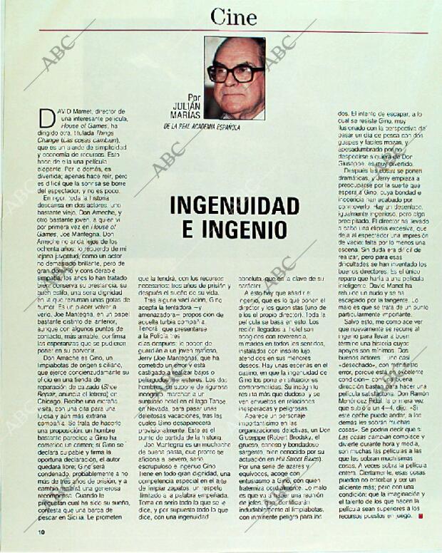 BLANCO Y NEGRO MADRID 28-05-1989 página 10