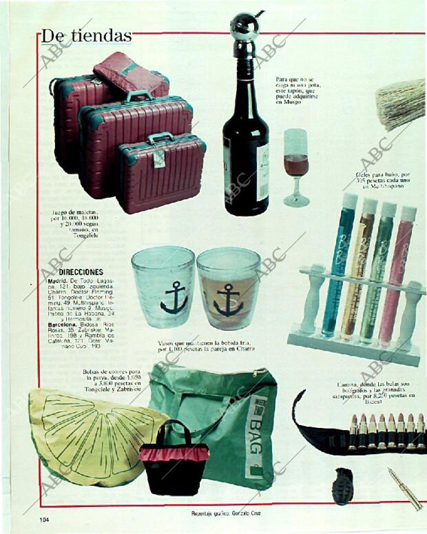 BLANCO Y NEGRO MADRID 28-05-1989 página 104