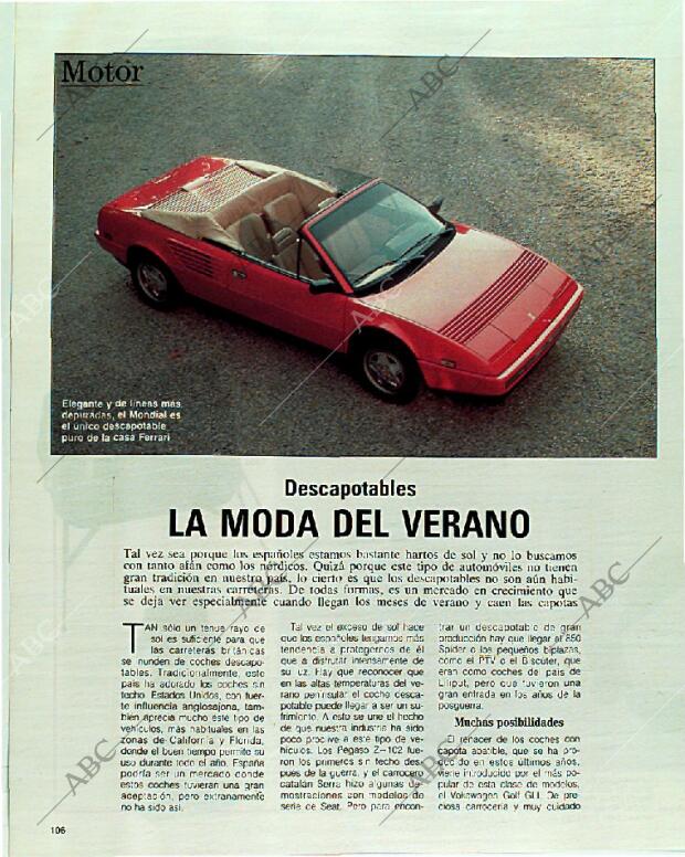 BLANCO Y NEGRO MADRID 28-05-1989 página 106