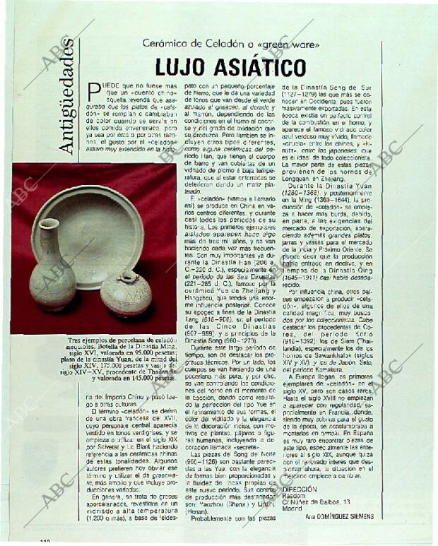 BLANCO Y NEGRO MADRID 28-05-1989 página 110