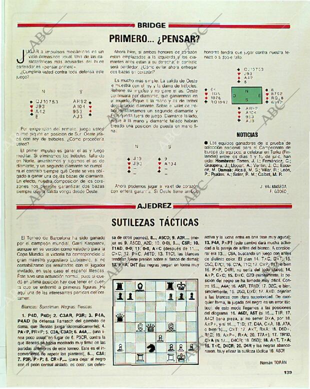 BLANCO Y NEGRO MADRID 28-05-1989 página 139