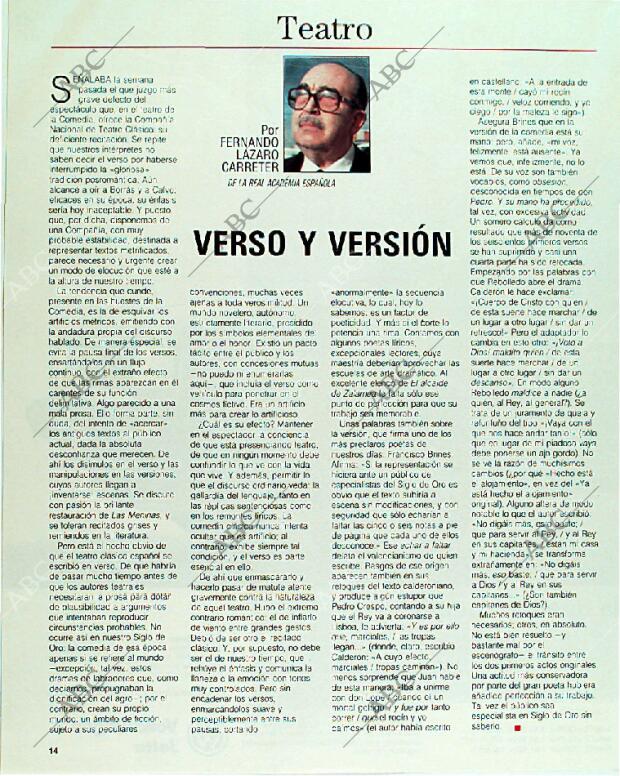 BLANCO Y NEGRO MADRID 28-05-1989 página 14