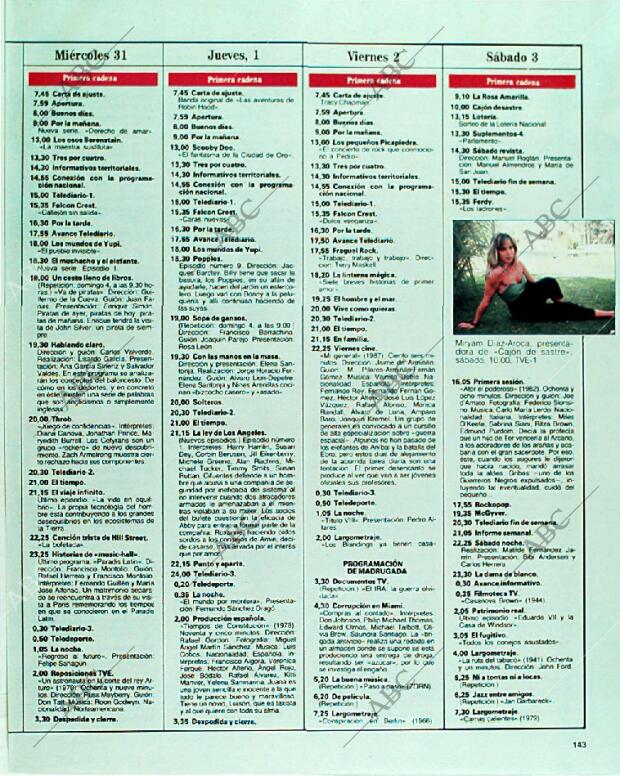 BLANCO Y NEGRO MADRID 28-05-1989 página 143