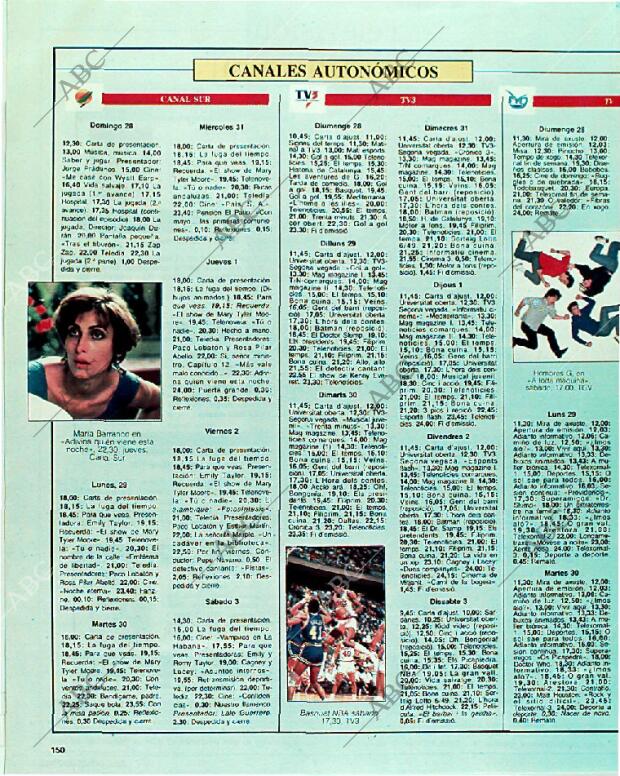 BLANCO Y NEGRO MADRID 28-05-1989 página 150